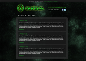E-Newsletter  (Outloud)
