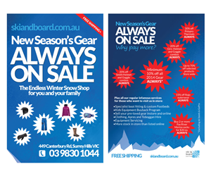 Snow Expo Flyer A5 size please | Design de Flyer par an3