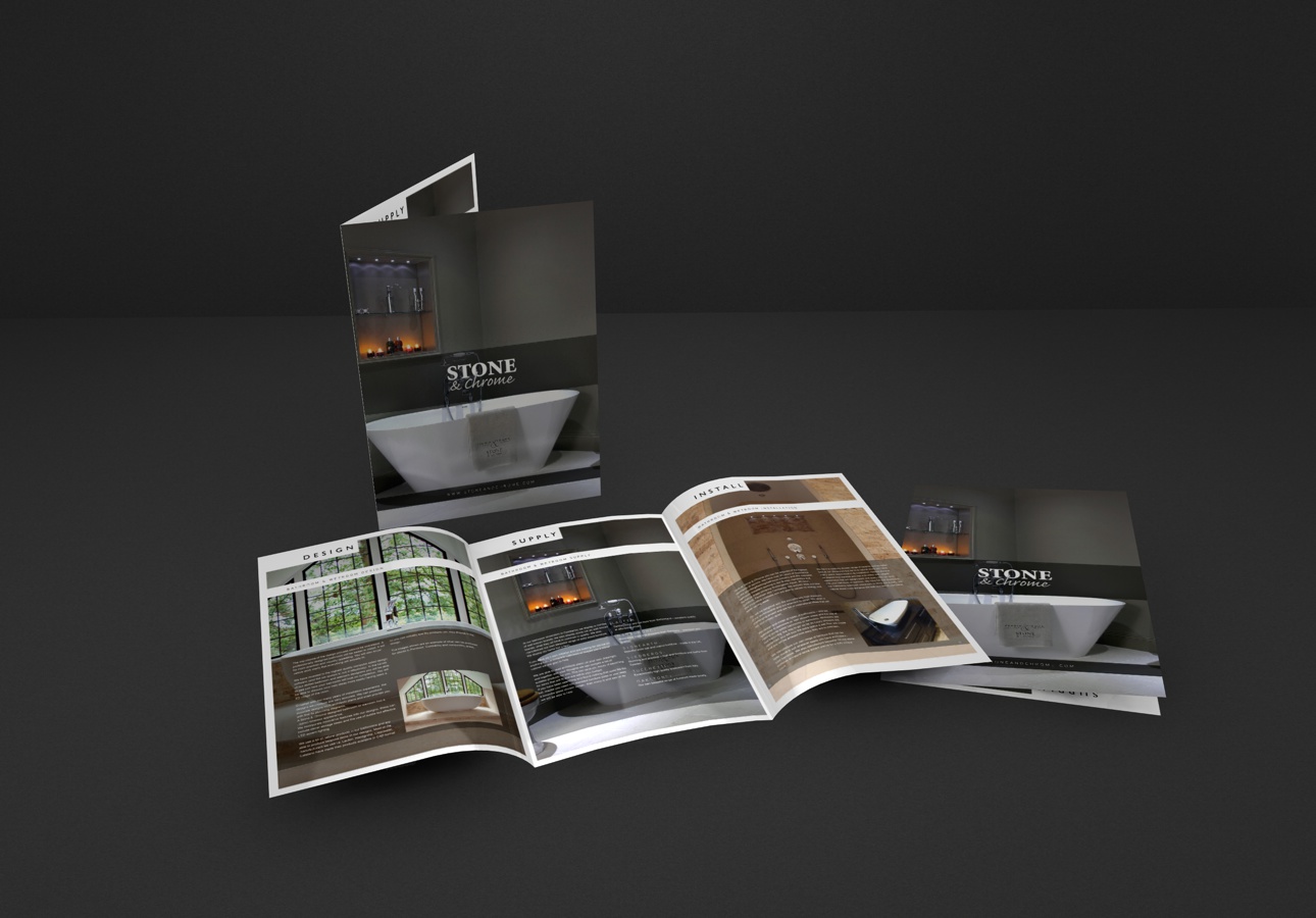 Brochure Design by RWDS for Stone   &  Chrome | Design #976514