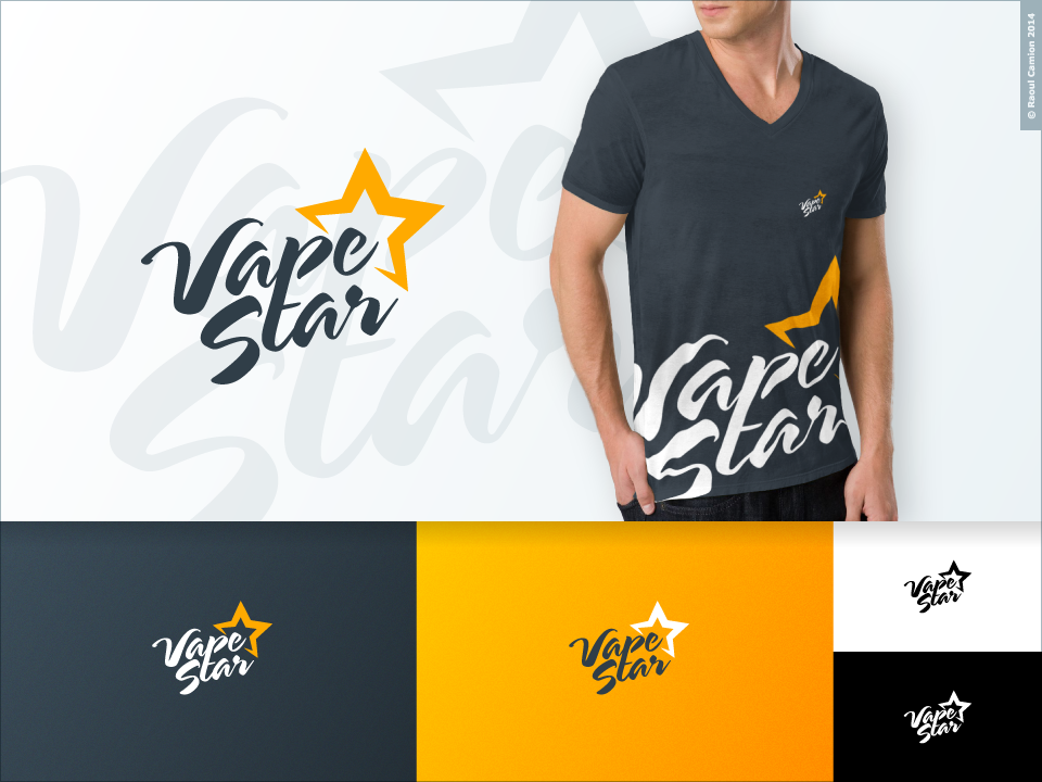Logo Design by Raoul Camion for VAPE STAR | Design #3712888