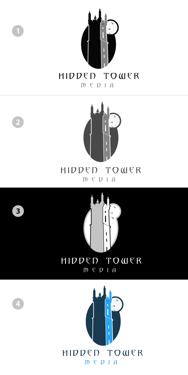 Logo Design by Seema Gupta for Hidden Tower Media, LLC | Design #3756871