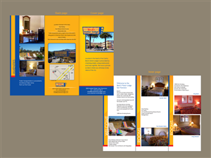 Brochure Design by Inventive_Jewel for Becks Motor Lodge | Design: #995861