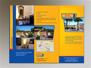Brochure Design by Inventive_Jewel for Becks Motor Lodge | Design: #995926