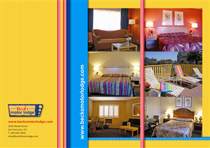 Brochure Design by HC Design for Becks Motor Lodge | Design: #989762