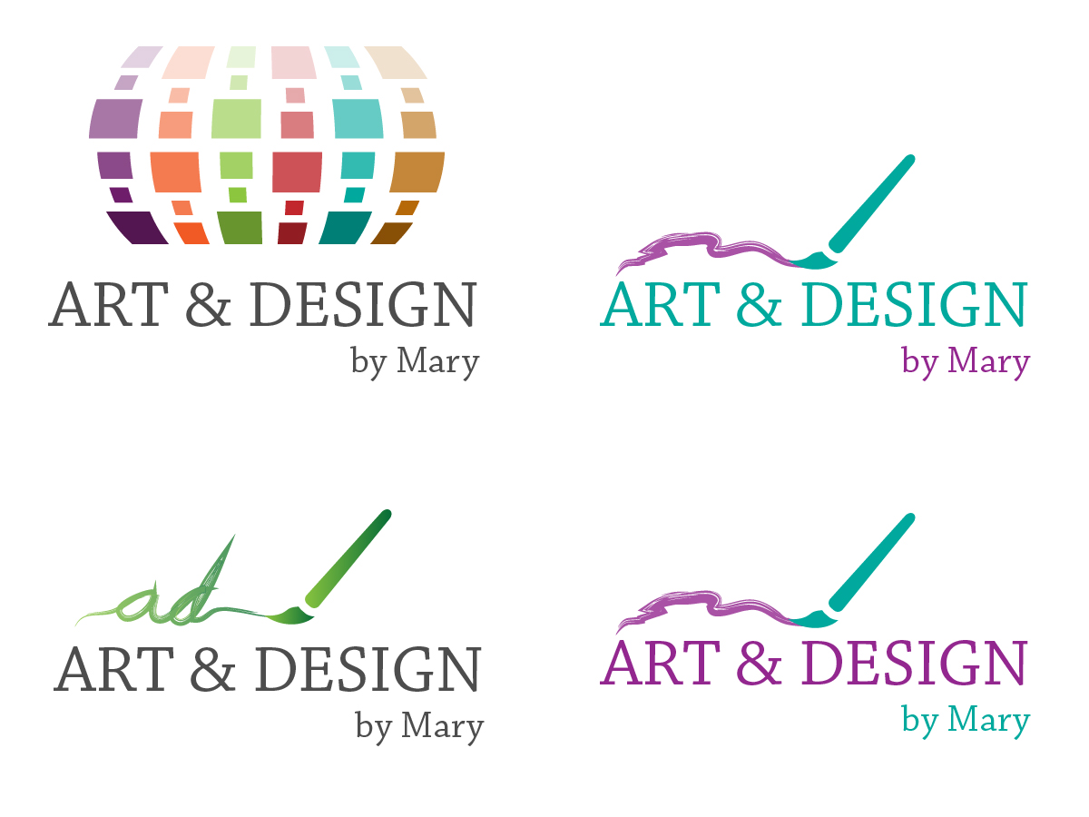 Logo Design by Goodman Design for Art and Design by Mary | Design #3683120