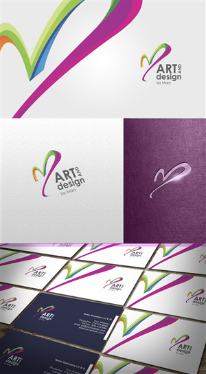 Logo Design by artsigma for Art and Design by Mary | Design: #3681737