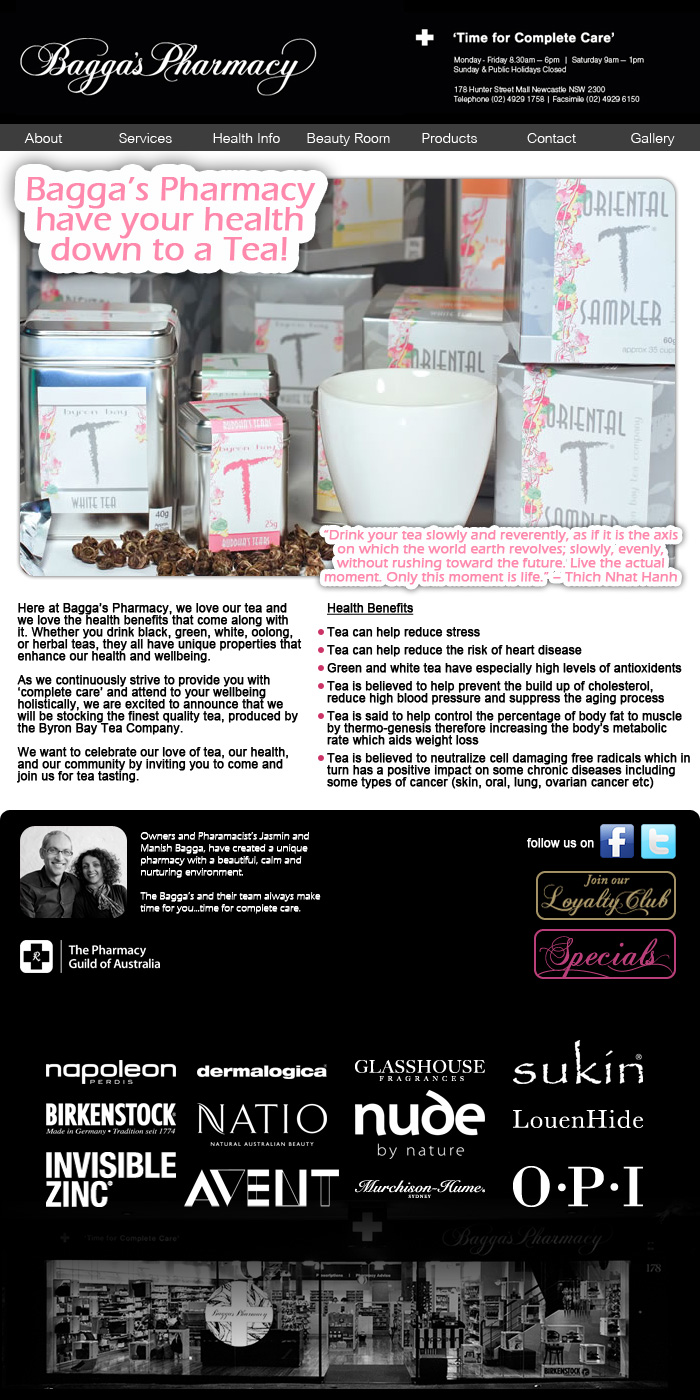 Flyer Design by Shadowefex for Baggas Pharmacy Newcastle | Design #972903