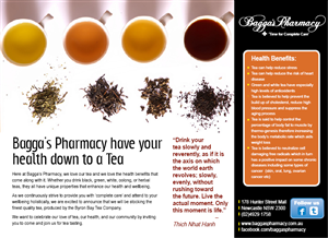 Diseño de Flyer por rkailas para Baggas Pharmacy Newcastle | Diseño: #974080