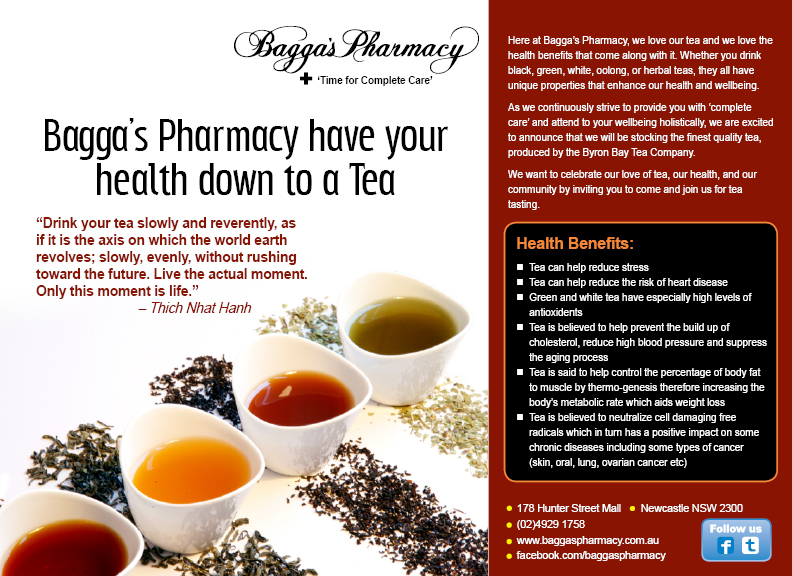 Diseño de Flyer por rkailas para Baggas Pharmacy Newcastle | Diseño #974081