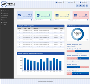 Diseño Web por Behriatech para AC Tech Consultancy Ltd | Diseño: #3696523