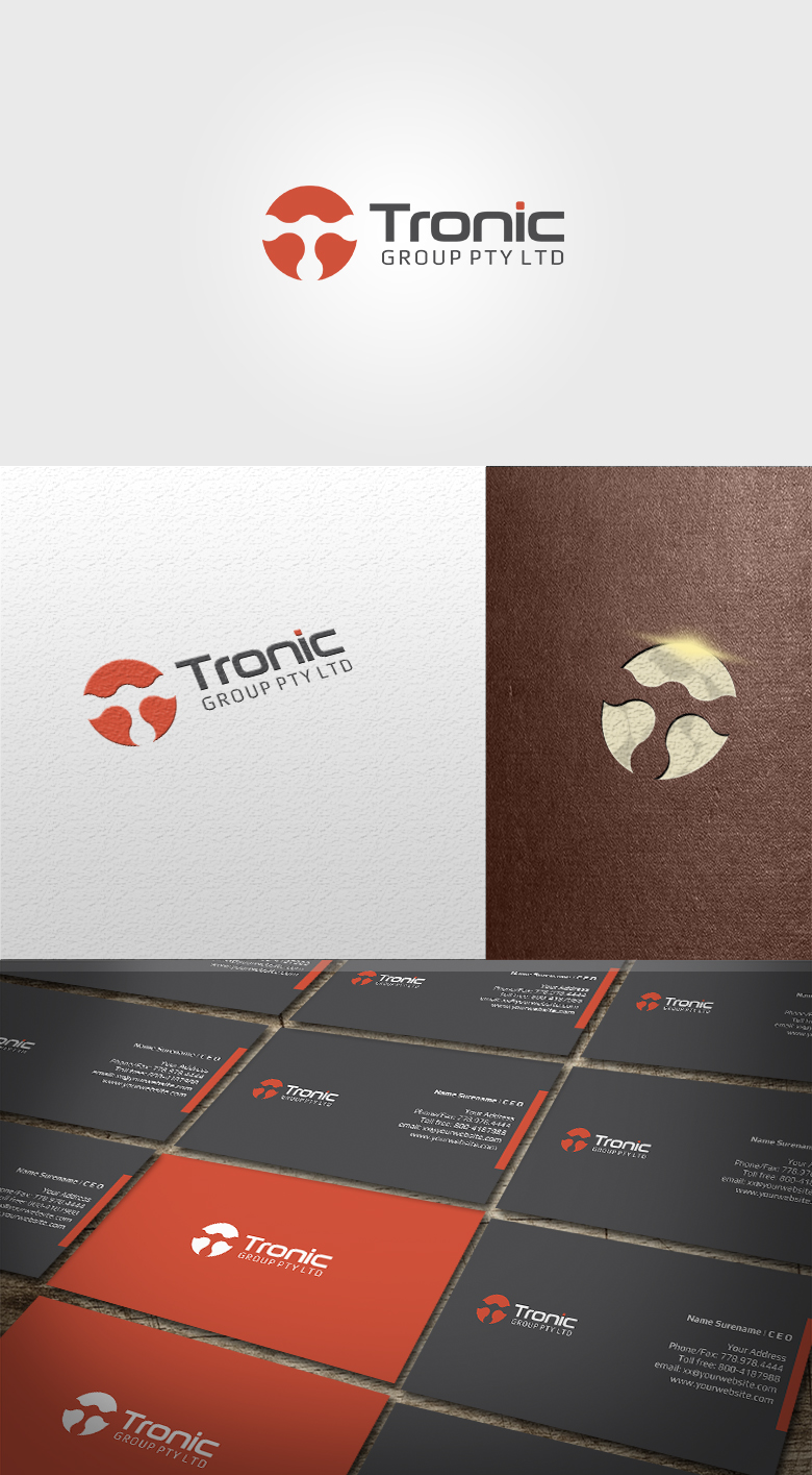 Logo Design by artsigma for Tronic Group Pty Ltd | Design #3681857