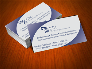 Business Card Design by cn graphic for EBL Design & Project Management | Design: #3703625