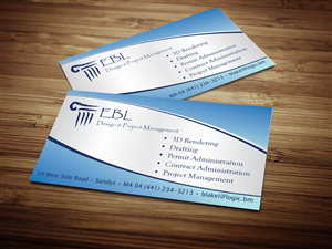 Business Card Design by cn graphic for EBL Design & Project Management | Design: #3703631