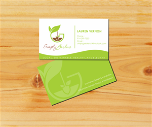 Simply Gardens needs a business card
