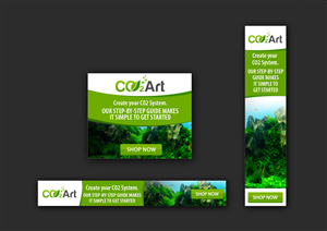 Banner Ad Design by Laurra for CO2Art Ltd | Design #3706544