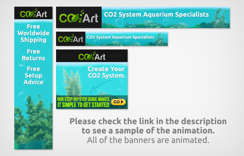 Banner Ad Design by Levardos for CO2Art Ltd | Design #3696581