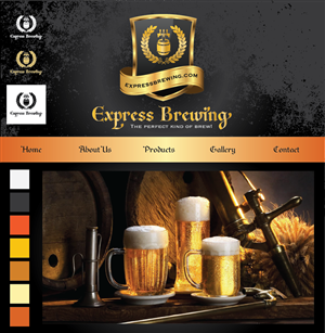 Express Brewing - Brand Identity Design | Graphic Design by madrebonita