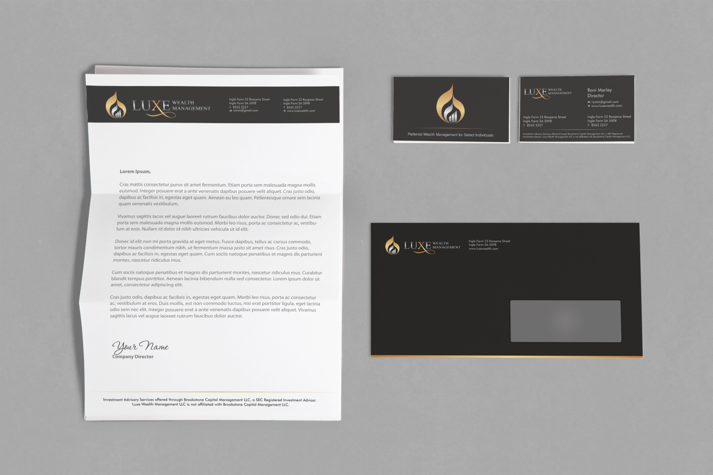 Stationery Design by HYPdesign for this project | Design #967690
