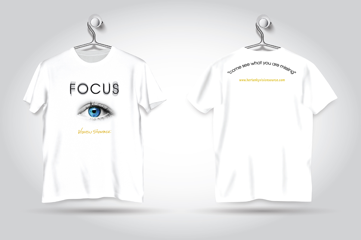 T-shirt Design by DonPrayitno for Hertneky Vision Source | Design #3739470