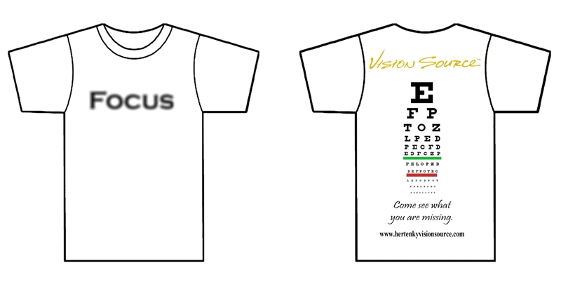 Diseño de Camiseta por JBdesigns para Hertneky Vision Source | Diseño #3695907