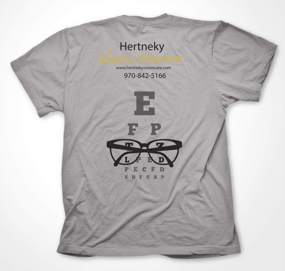 T-Shirt-Design von Pranit für Hertneky Vision Source | Design: #3912939