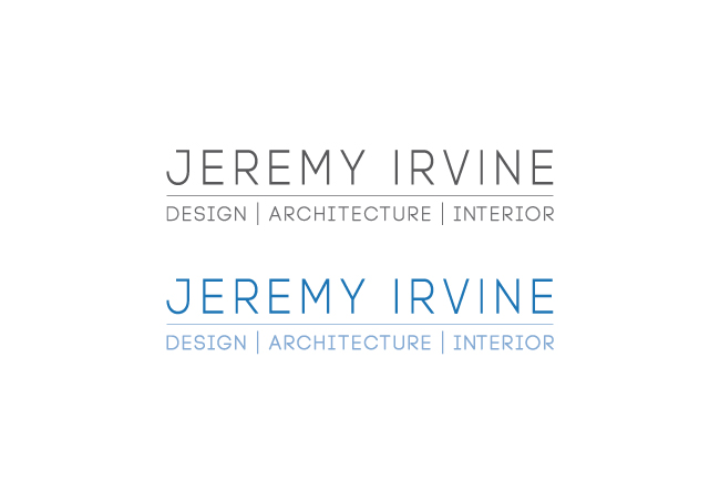 Logo Design by ABG for Jeremy Irvine Design | Design #3726127