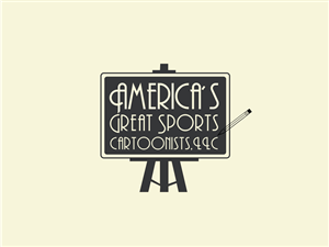 Logo Design by Blueberry for America's Great Sports Cartoonists,LLC | Design: #3751122