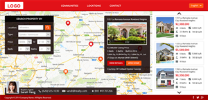 Real Estate Search Site Re-Design of 2 Pages | Web-Design von Mayank Patel
