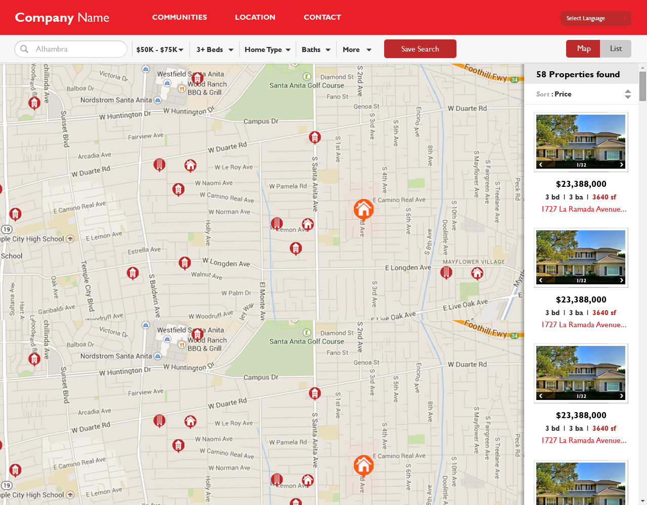 Diseño Web por Jagannath para IRN Realty | Diseño #3760061