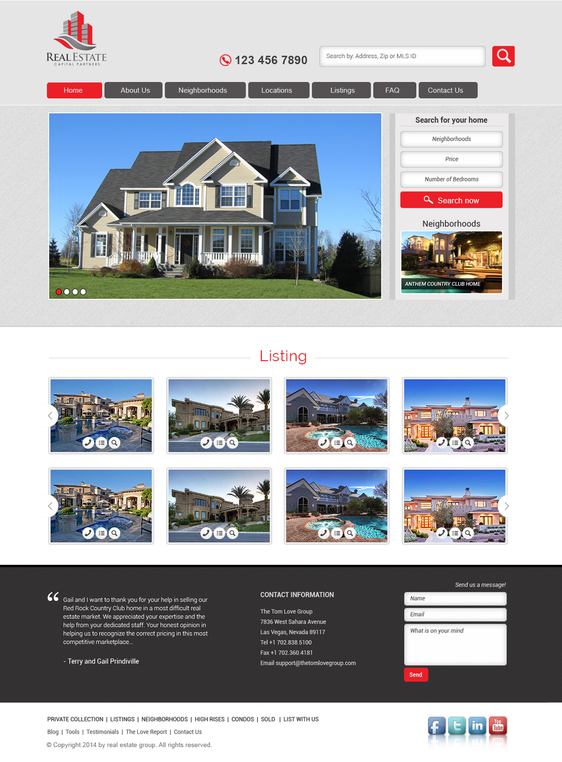 Diseño Web por webxvision para IRN Realty | Diseño #3712511