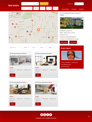 Diseño Web por pb para IRN Realty | Diseño: #3699150