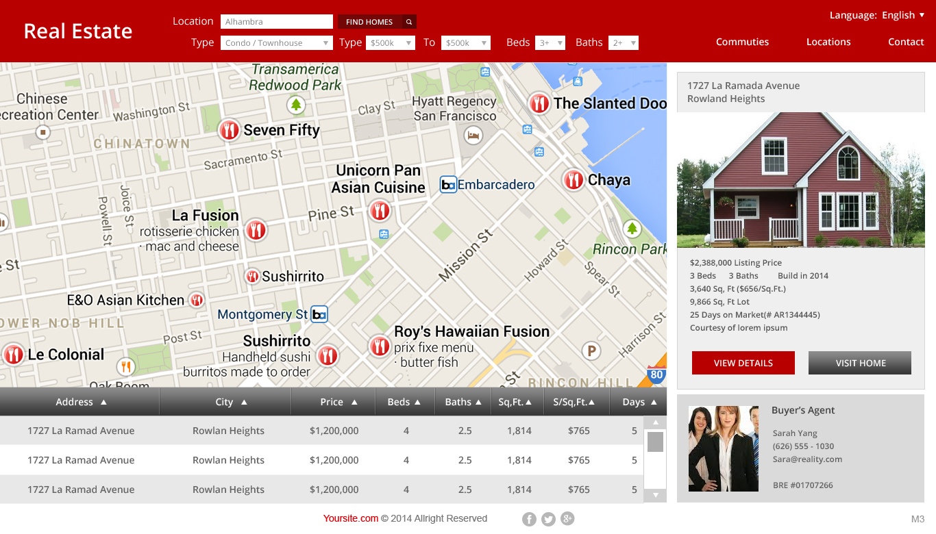 Diseño Web por pb para IRN Realty | Diseño #3699165