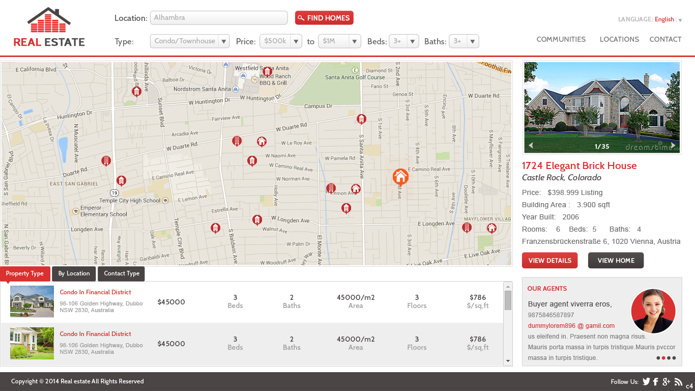 Web-Design von pb für IRN Realty | Design #3699167