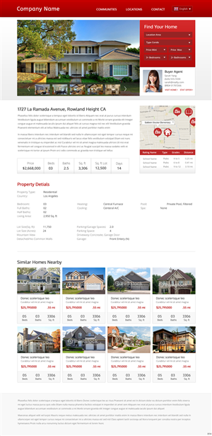 Diseño Web por pb para IRN Realty | Diseño: #3699183
