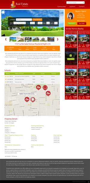 Diseño Web por pb para IRN Realty | Diseño: #3732184