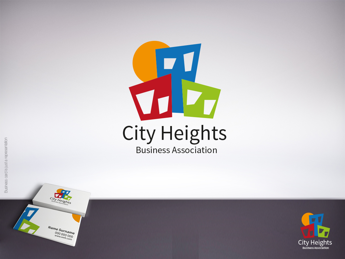 Logo Design by LR Design for City Heights Business Association | Design #3844053