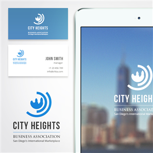 Logo Design by studio-sfp.com for City Heights Business Association | Design: #3686861