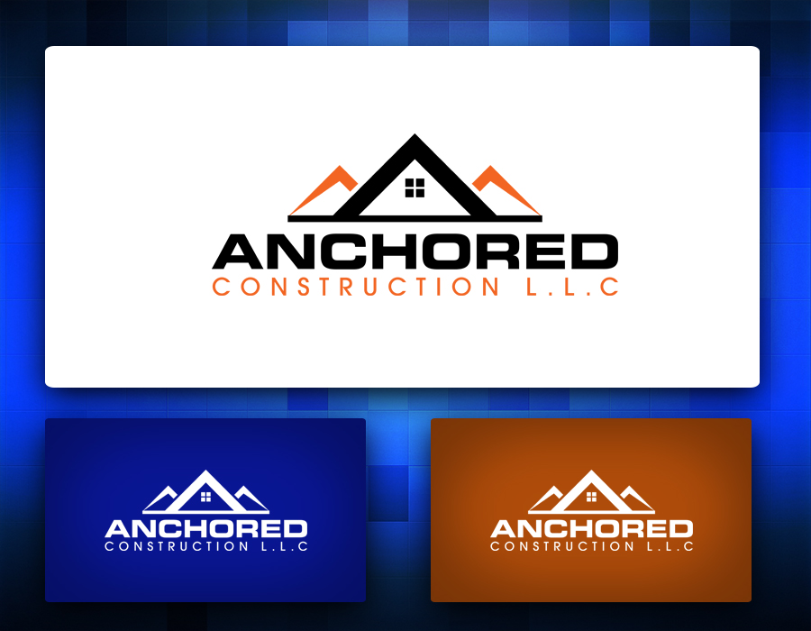 Logo-Design von Spektron Designs für Anchored Construction L.L.C. | Design #3720165