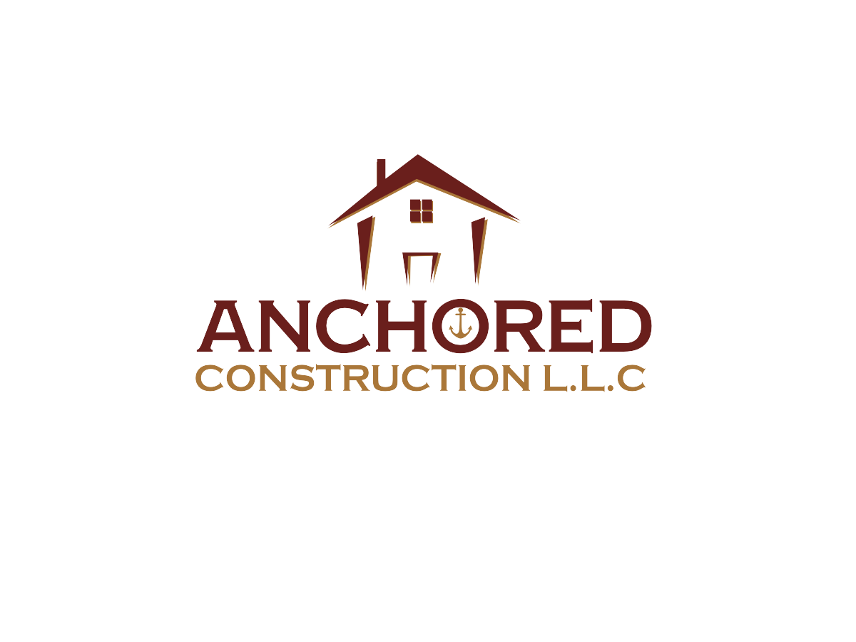 Logo Design by Blueberry for Anchored Construction L.L.C. | Design #3718029