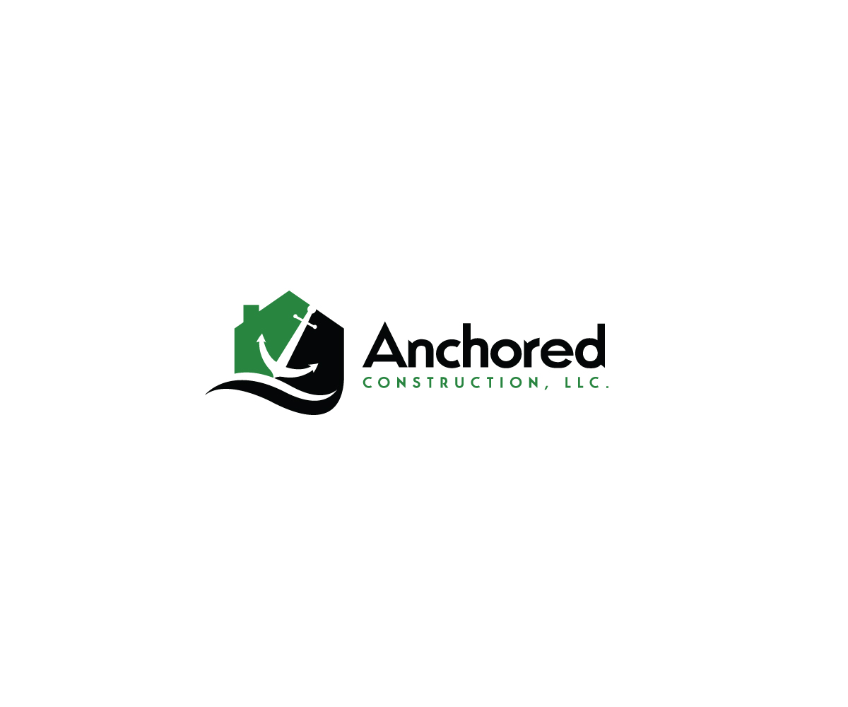 Logo Design by Zbr for Anchored Construction L.L.C. | Design #3692410