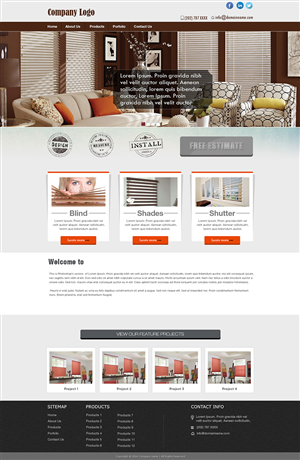 Wordpress Design by Tanvir