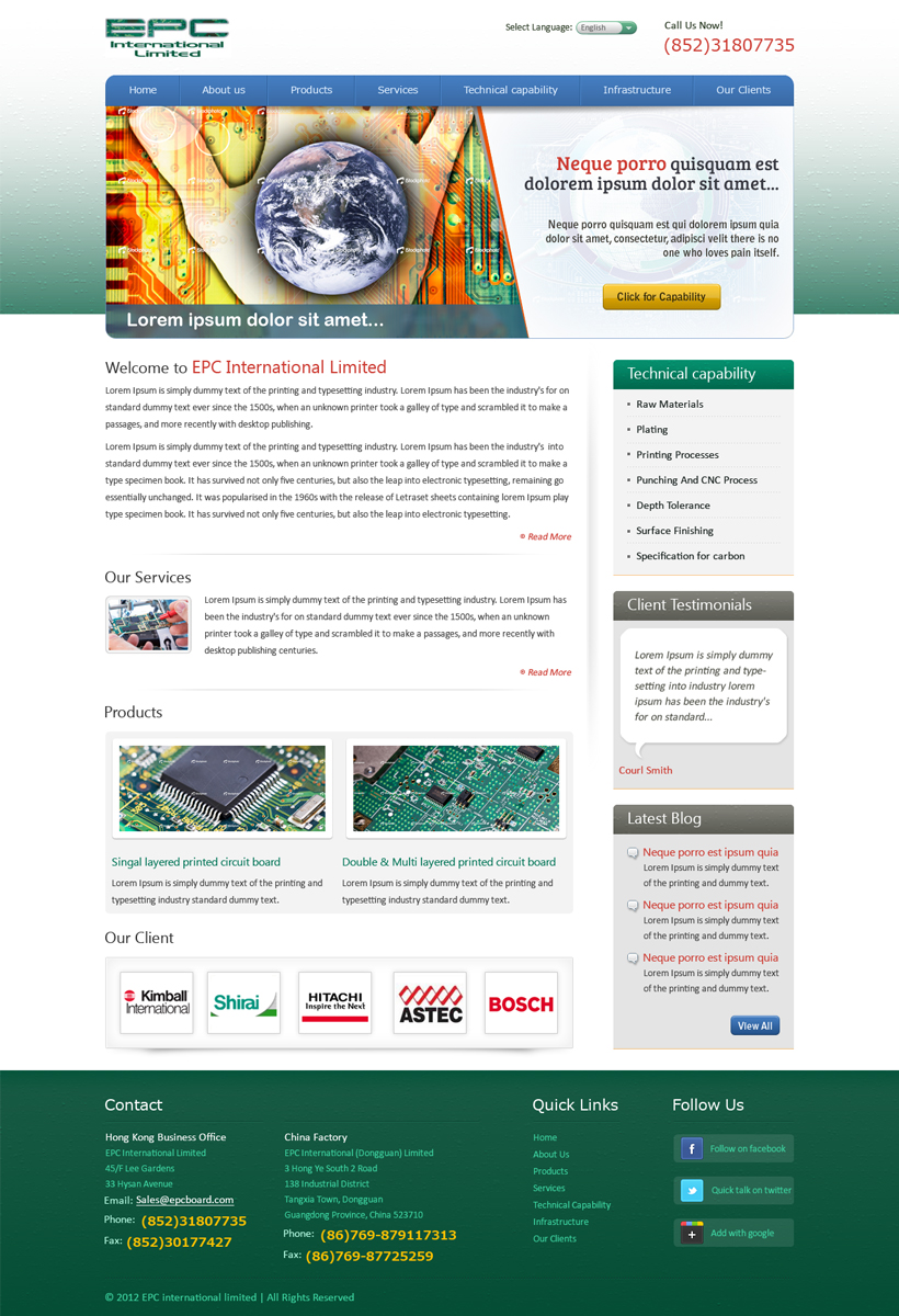 Web Design by Mayank Patel for this project | Design #978719