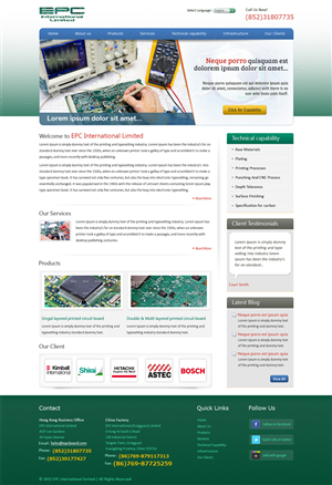 Web Design by Mayank Patel for this project | Design: #978720