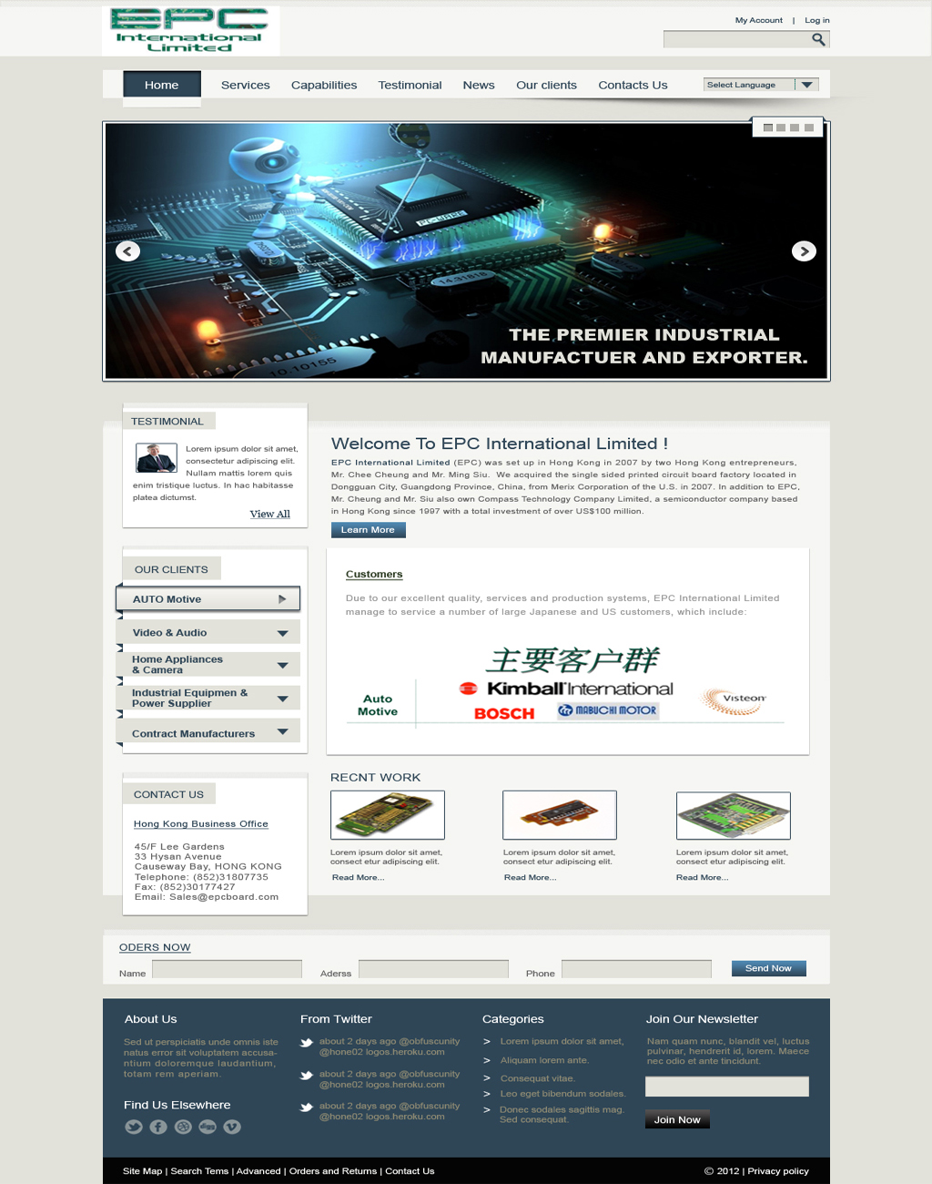 Web Design by Desire Design Solutions for this project | Design #971049