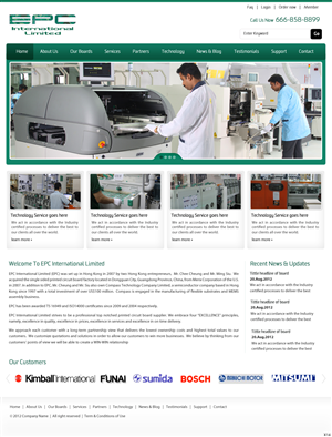 Web Design by pb for this project | Design: #969402