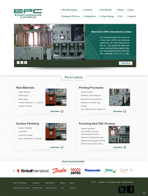 Web Design by pb for this project | Design: #980406