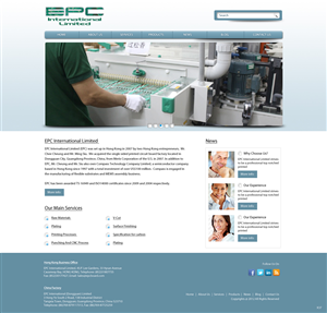 Web Design by pb for this project | Design: #980410
