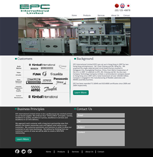 Web Design by VangelTzo for this project | Design: #971413