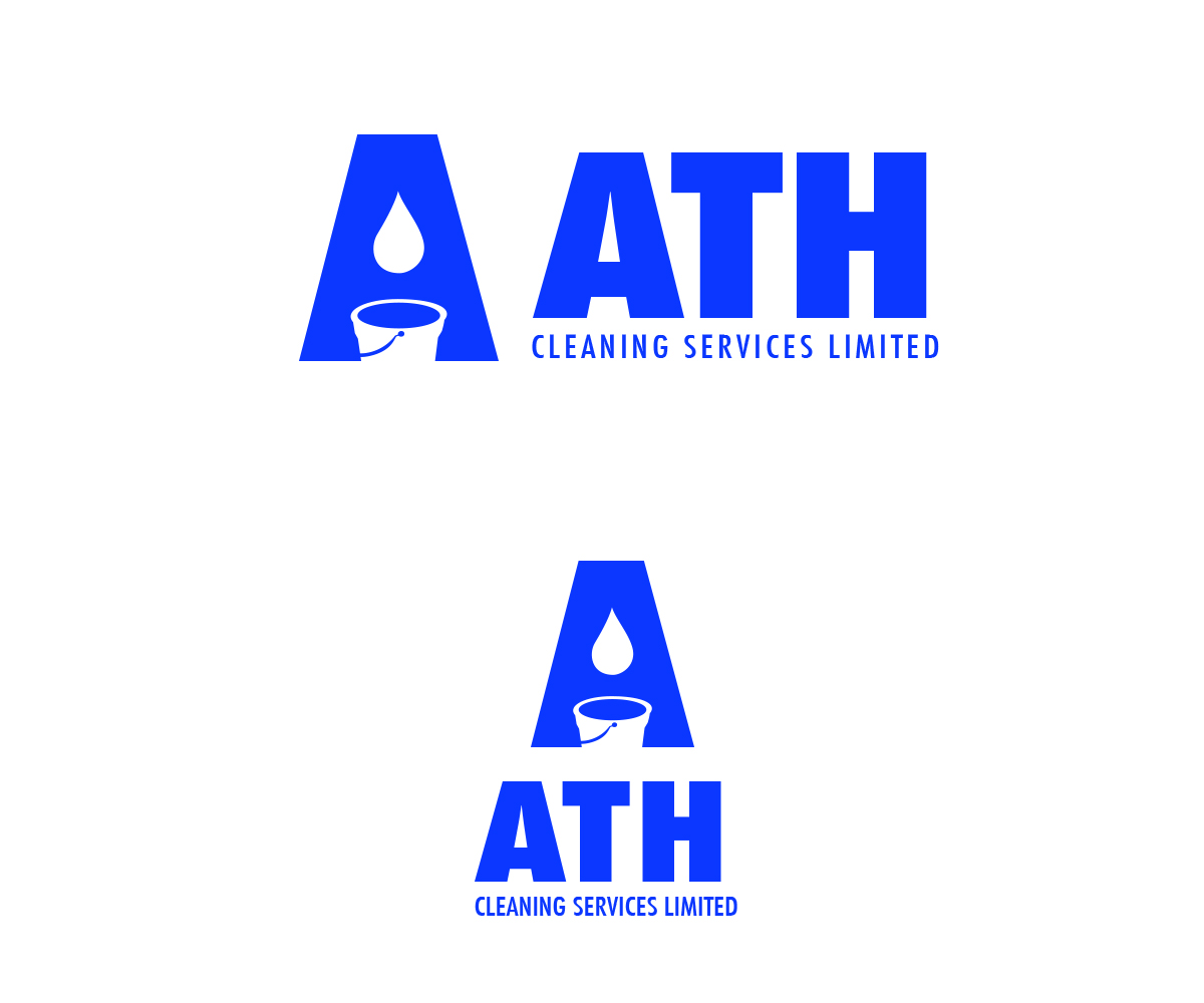 Logo-Design von Andrés Sebastián für ATH Cleaning Services Ltd | Design #3943526