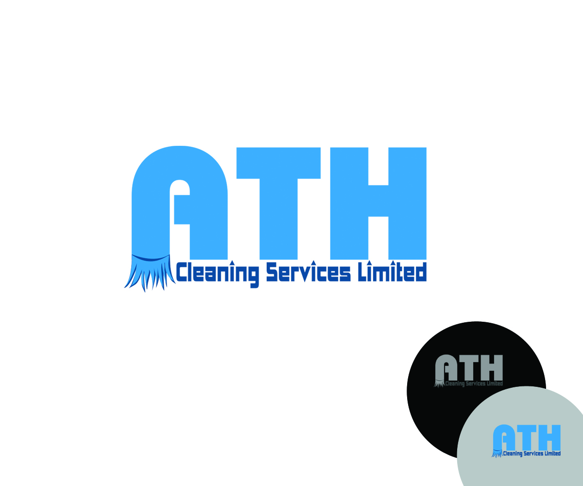 Logo Design by Nusky Hariff for ATH Cleaning Services Ltd | Design #3934547